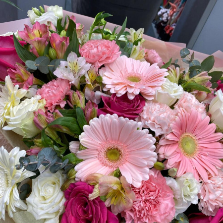 Букет_Шикарный букет из гербер